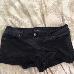 Black Guess Shorts